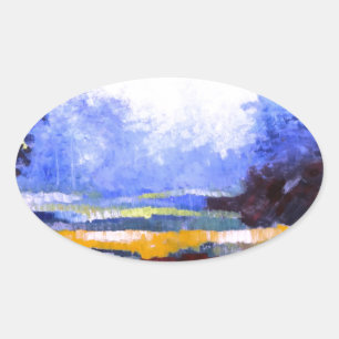 Spring Seaon 2.JPG Oval Sticker