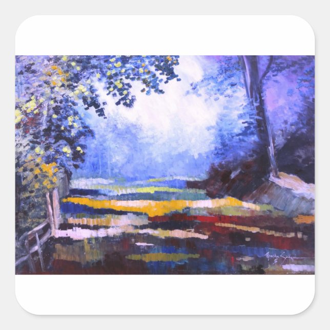 Spring Seaon 2.JPG Square Sticker (Front)