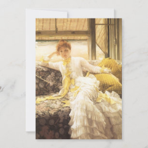 Spring (Seaside) by James Tissot, Vintage Portrait