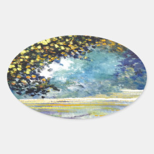 Spring Season 1 Oval Sticker