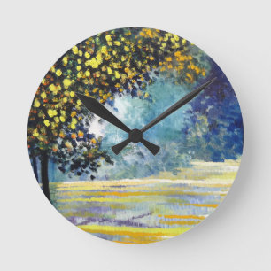 Spring Season 1 Round Clock