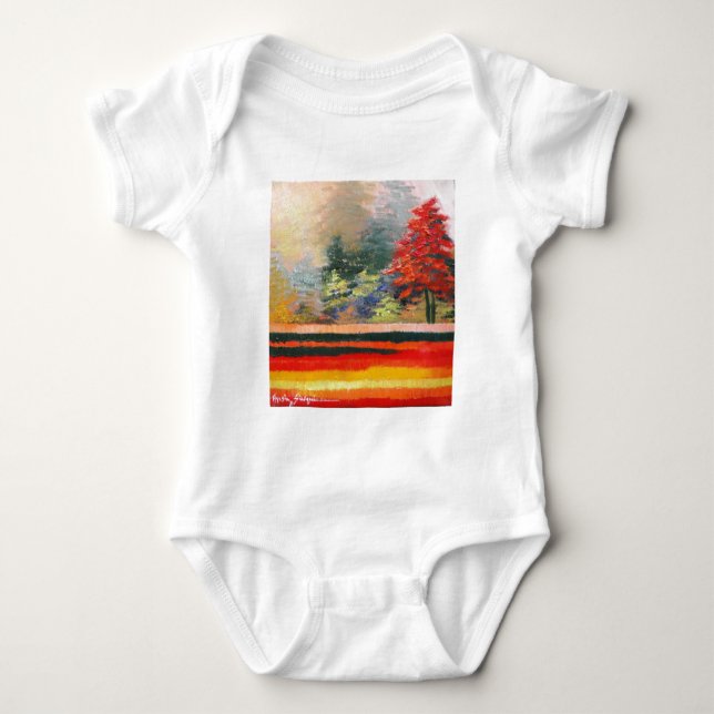 Spring Season 3 Baby Bodysuit (Front)