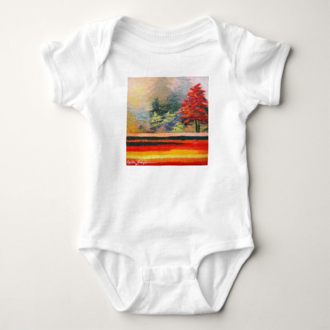 Spring Season 3 Baby Bodysuit (Front)