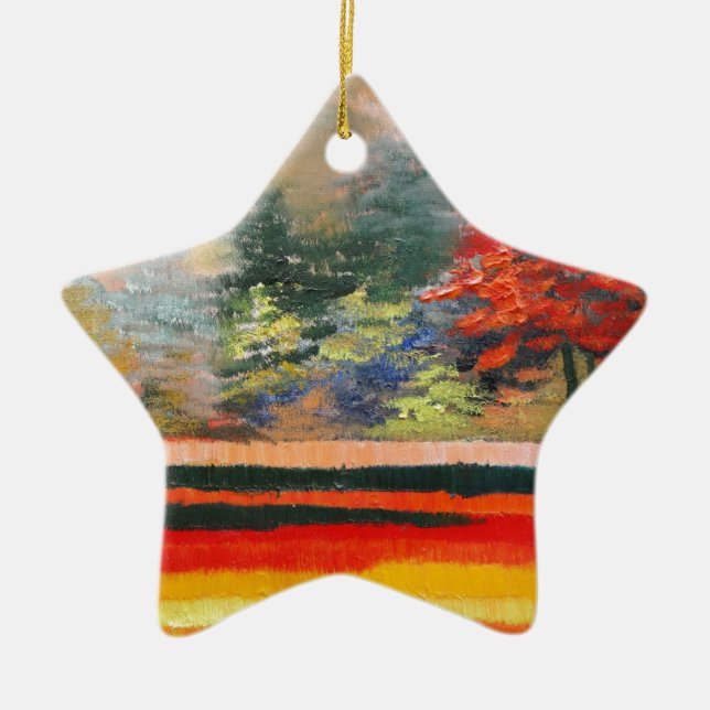 Spring Season 3 Ceramic Tree Decoration (Front)