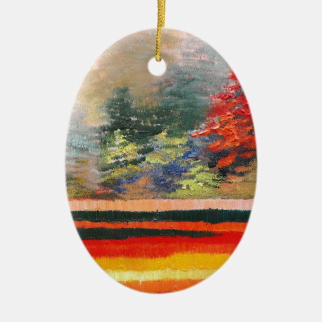 Spring Season 3 Ceramic Tree Decoration (Front)