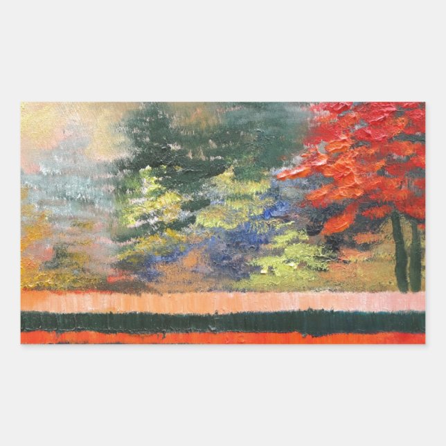 Spring Season 3 Rectangular Sticker (Front)