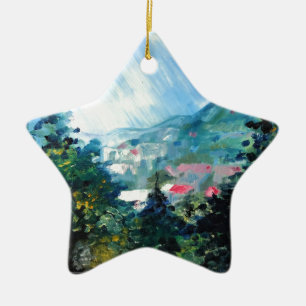 Spring Season 4 Ceramic Ornament