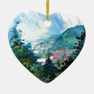 Spring Season 4 Ceramic Tree Decoration