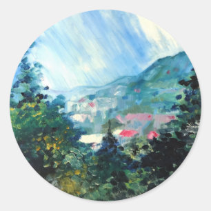 Spring Season 4 Classic Round Sticker