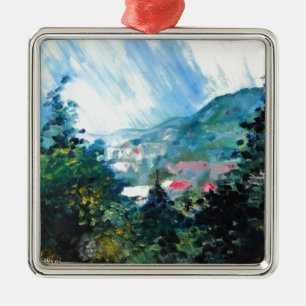 Spring Season 4 Metal Ornament