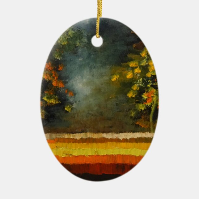 Spring Season 5 Ceramic Tree Decoration (Front)
