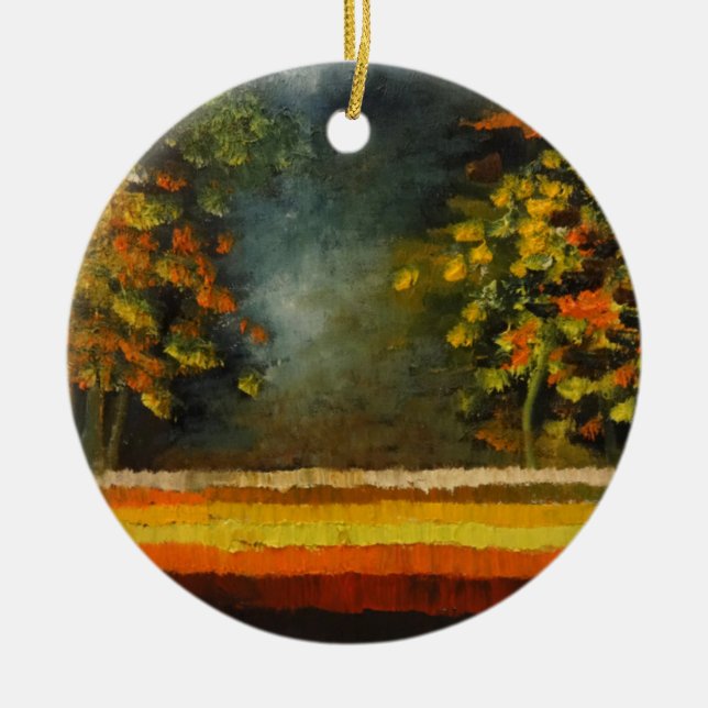Spring Season 5 Ceramic Tree Decoration (Front)