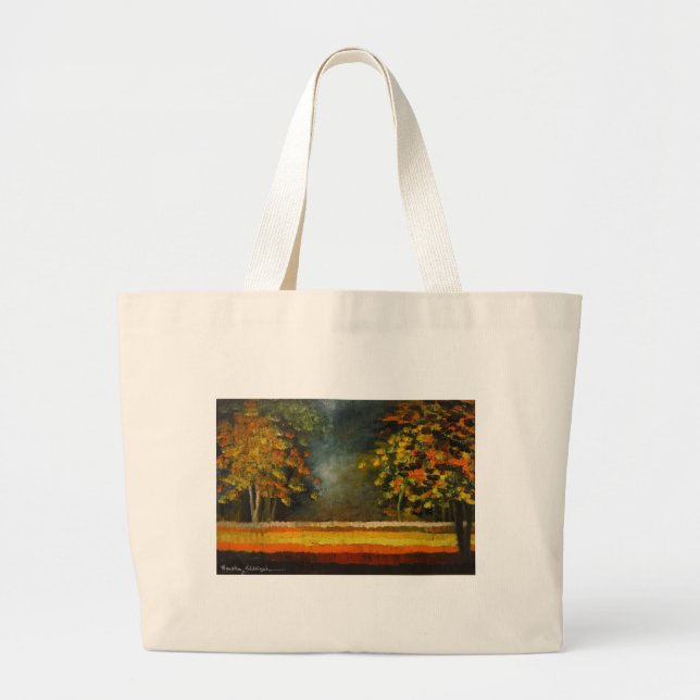 Spring Season 5 Large Tote Bag (Front)