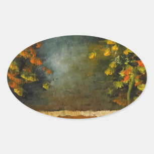 Spring Season 5 Oval Sticker