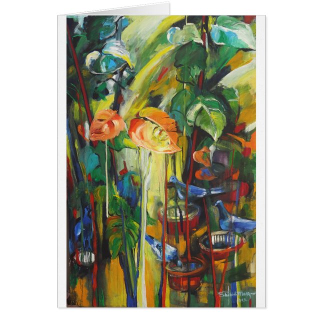 Spring Season and  Pigeons (Front)