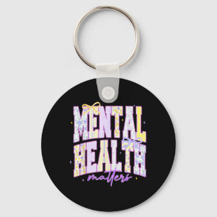 Spring Season Awareness Coquette Cottagecore Key Ring