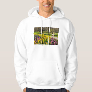 Spring Season Flower Garden Hoodie