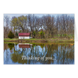Spring Season Reflections Painterly Card