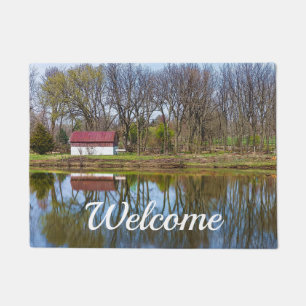 Spring Season Reflections Painterly Doormat