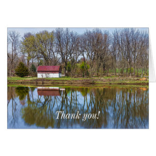 Spring Season Reflections Painterly Thank You