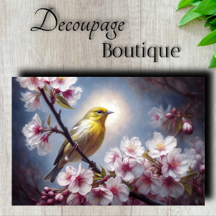 Spring Serenade Decoupage Tissue Paper