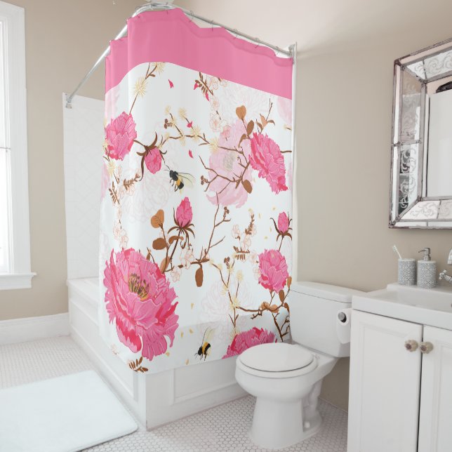 spring shower curtain (In Situ)