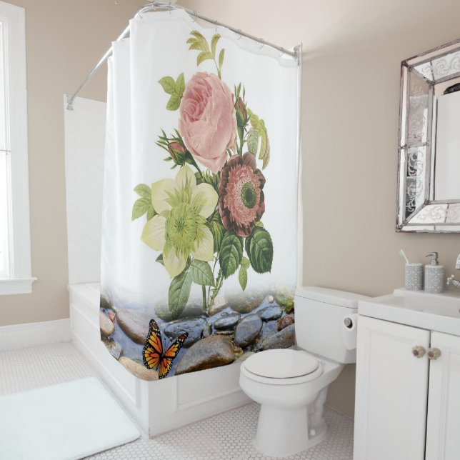 Spring Shower Curtain (In Situ)
