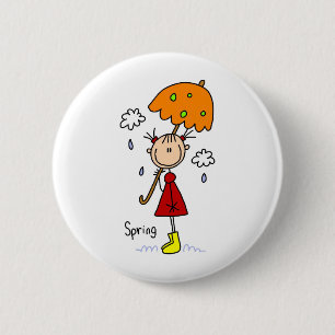 Spring Showers Button