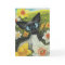 Spring Siamese Cat Easter Daffodils by BiHrLe
