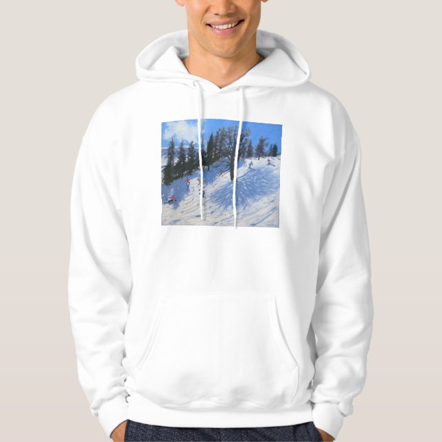 Spring skiers Verbier 2010 Hoodie (Front)