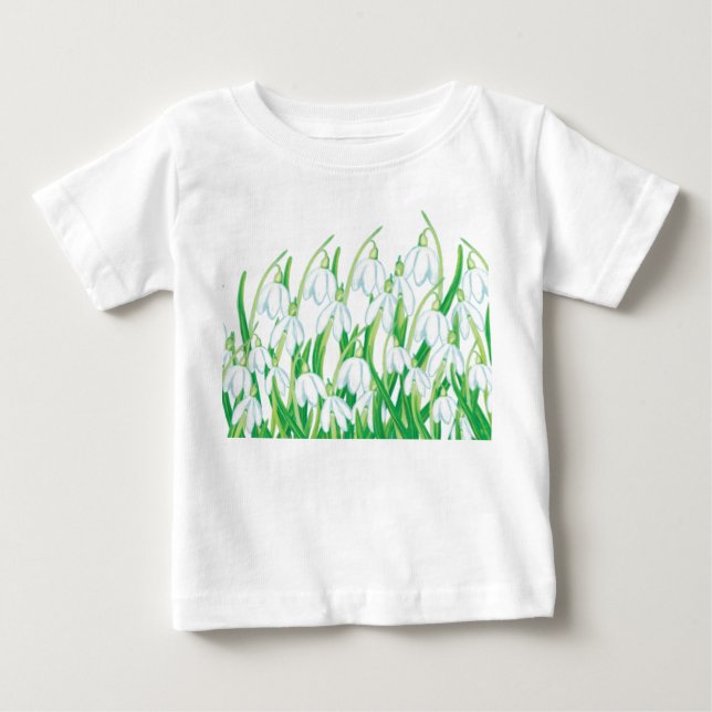 Spring Snowdrops   Baby T-Shirt (Front)