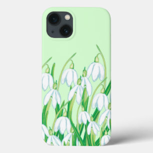 Spring Snowdrops iPhone 13 Case
