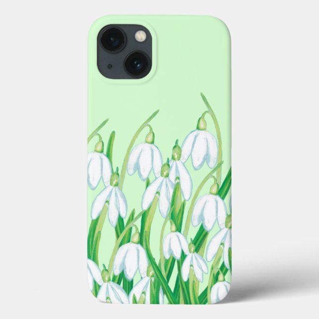Spring Snowdrops  Case-Mate iPhone Case (Back)