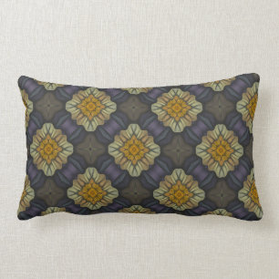 Spring Somewhere Pattern Lumbar Cushion