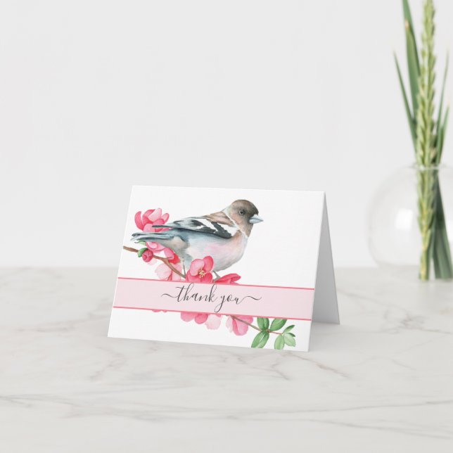 Spring Song Bird, Thank You (Front)