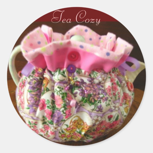 Spring Sparkle Tea Cosy Stickers (Front)