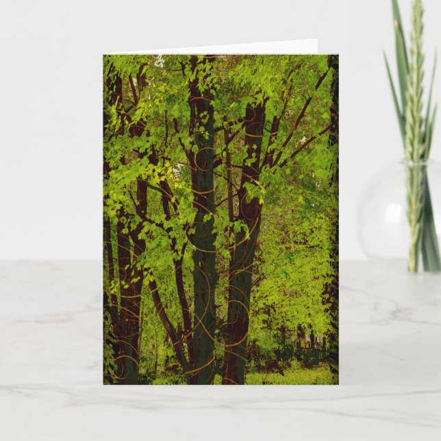 Spring Splendour Greeting Card (Front)