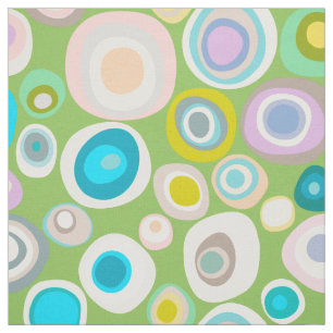 spring spot green fabric