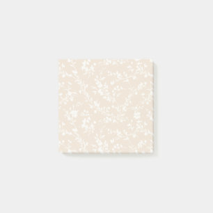 Spring Sprigs Neutral - Soft Linen Post-it Notes