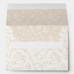 Spring Sprigs Soft Linen - Neutral Envelope