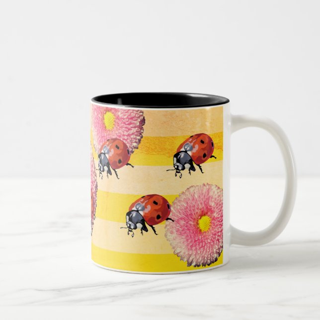 Spring Sprung  Two-Tone Mug (Right)