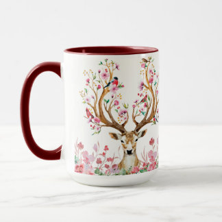 Spring Stag Coffee Mug