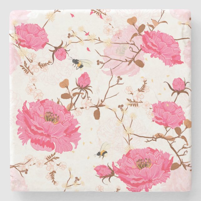 spring stone coaster (Front)