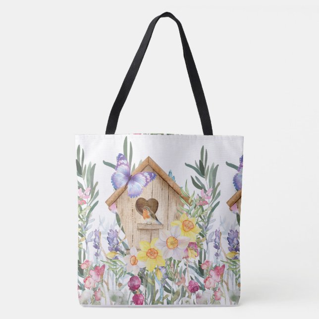 spring, style  tote bag (Front)