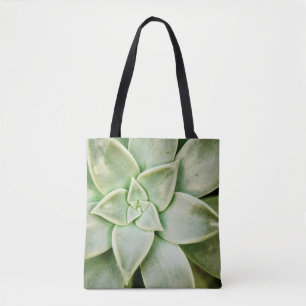 Spring Succulent Tote Bag