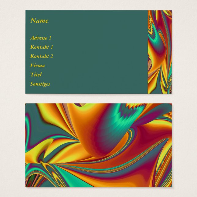 Spring Summer Autumn Flowers Magic (Front & Back)