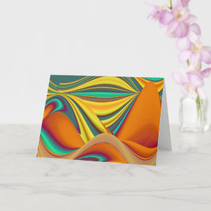 Spring Summer Autumn Flowers Magic Card