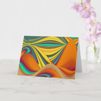 Spring Summer Autumn Flowers Magic Card