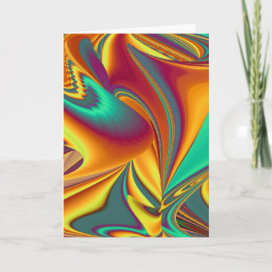Spring Summer Autumn Flowers Magic Card