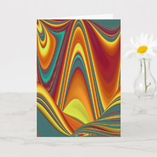 Spring Summer Autumn Flowers Magic Card